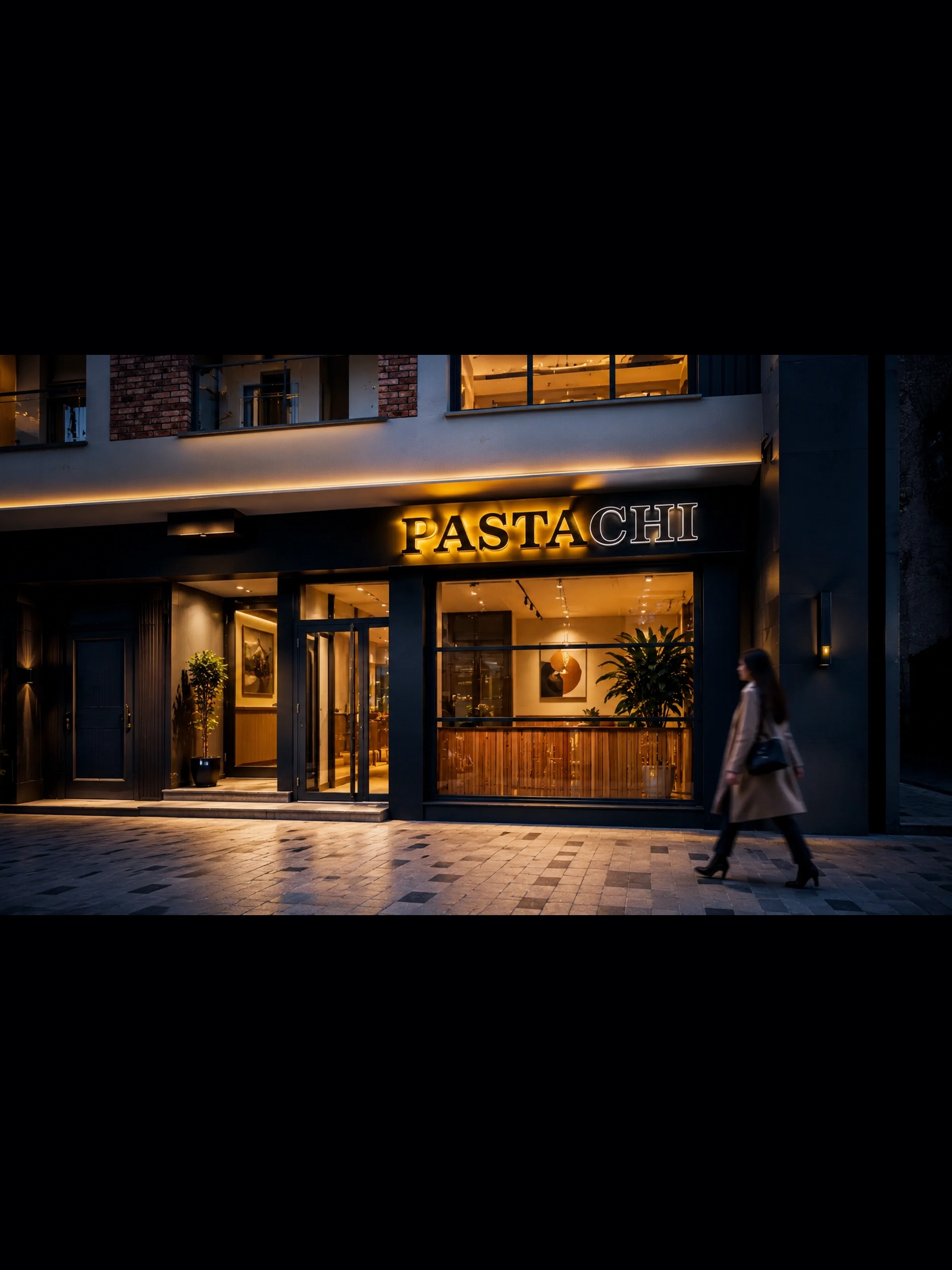 Pastachi Türkiye yeni şube dış cephe görünümü